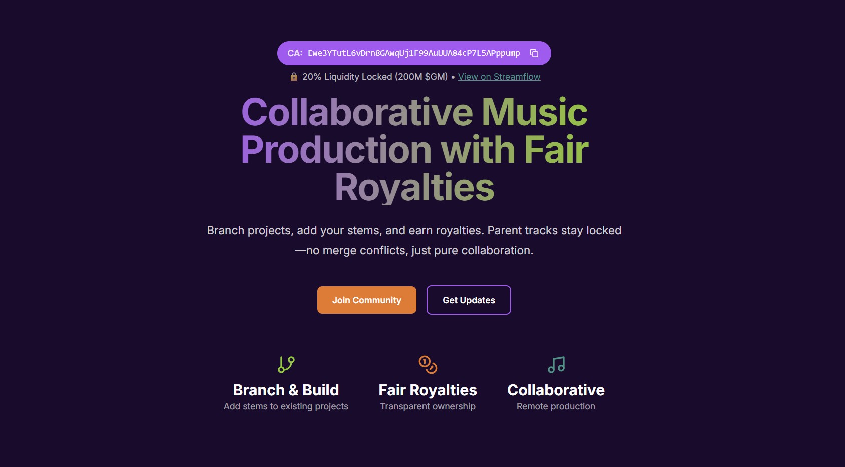 Git Music screenshot